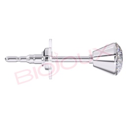 BJT3040 Kolczyki hipoalergiczne ze stali medycznej 316L