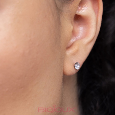 BJT3040T Kolczyki hipoalergiczne ze stali medycznej 316L