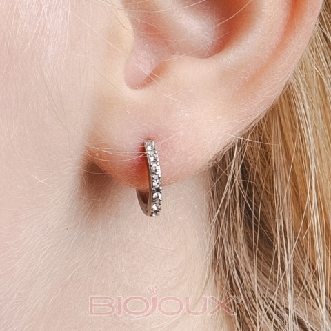 BJT727 Kolczyki hipoalergiczne ze stali medycznej 316L