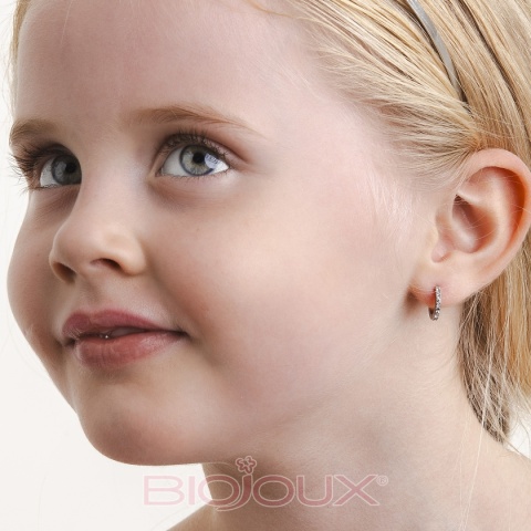 BJT727 Kolczyki hipoalergiczne ze stali medycznej 316L