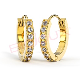 BJT991 Kolczyki hipoalergiczne ze stali medycznej 316L