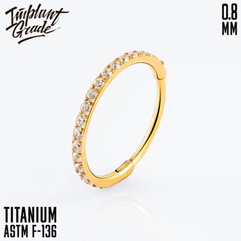 SKU: 1839-10-g Insight Hinged Segment Ring 0.8 (20 G)/10mm