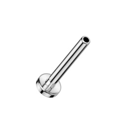 SKU: PRT10 Podstawa do labretu (20G) 0,8/6mm/2mm Push In Threadless Silver Labret Post