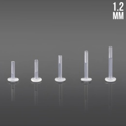 SKU: bio-1.2-6 BioFlex Labret Post 1.2 (16 G) mm
