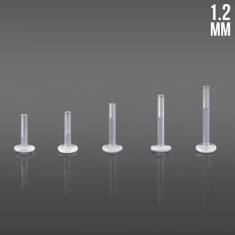 SKU: bio-1.2-6 BioFlex Labret Post 1.2 (16 G) mm