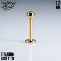 SKU: 385-6 Gold labret 1,2 (16g)