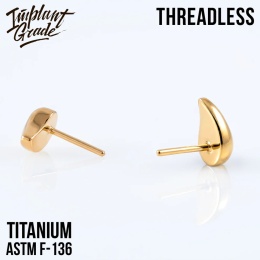 SKU: 964 - right Threadless Gold Comma 3 D top