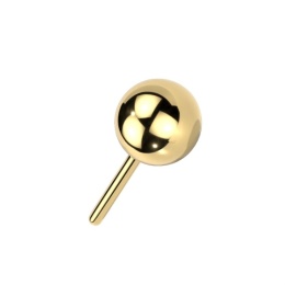 SKU: NKTK42-ZT Złota tytanowa kulka push-in 3mm